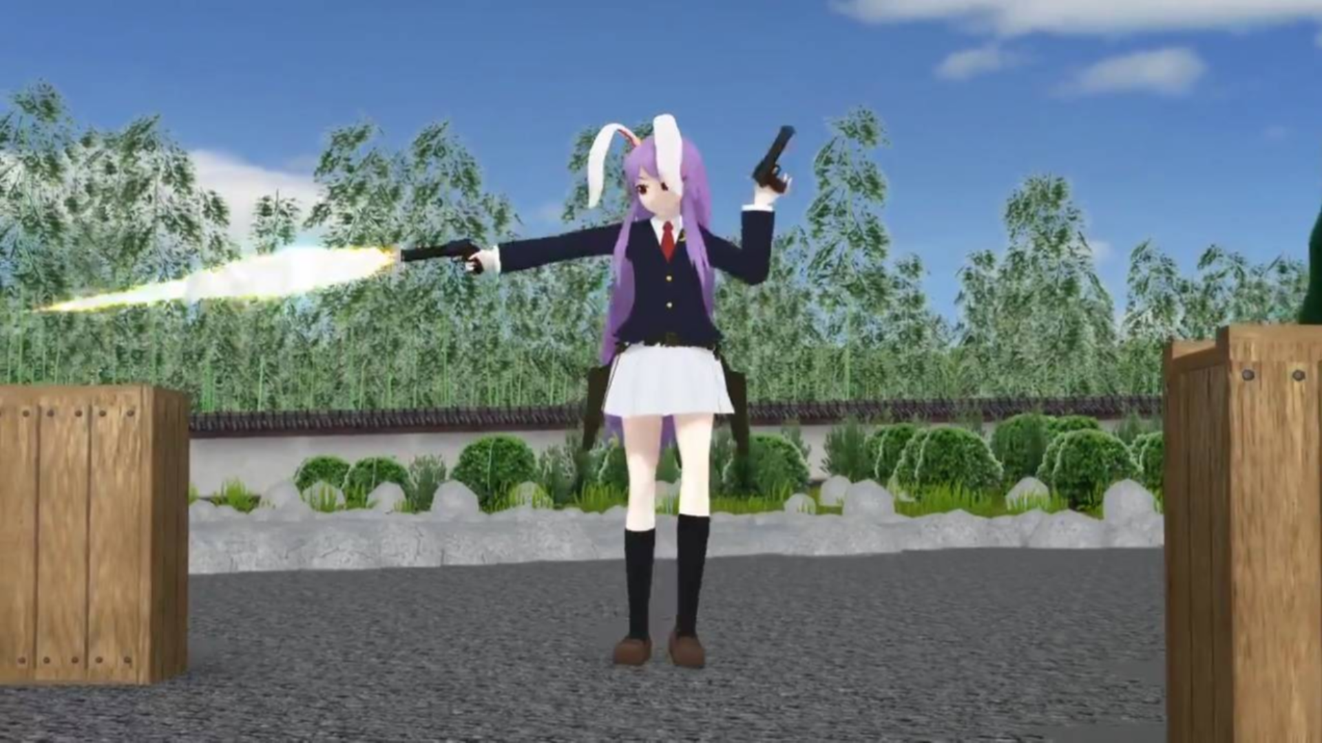 【东方MMD】看太多西部片的铃仙